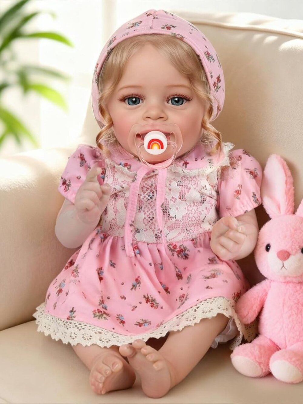 Realistic Reborn Baby Doll Girl – 20 Inch Lifelike Real Life - Picture 7 of 8
